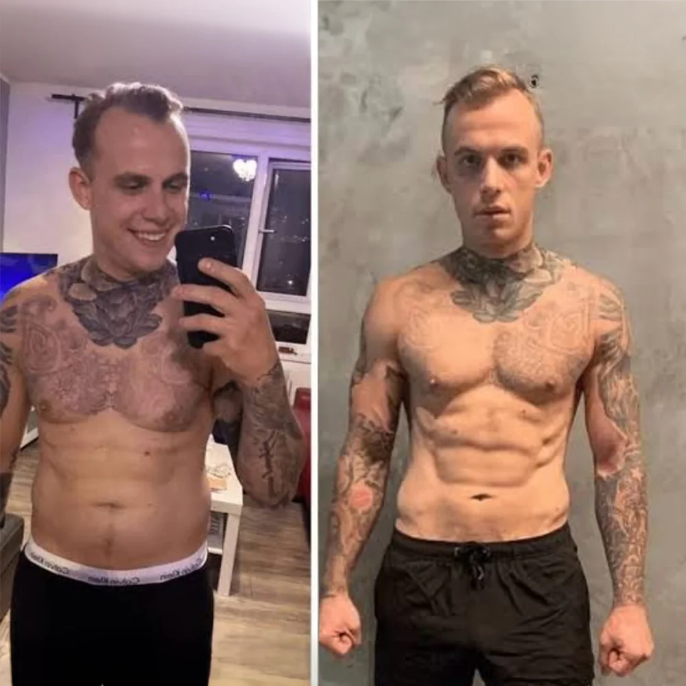 Client transformation, before and after