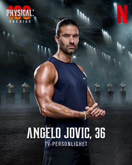 Angelo Jovic on Physical: 100 Sverige