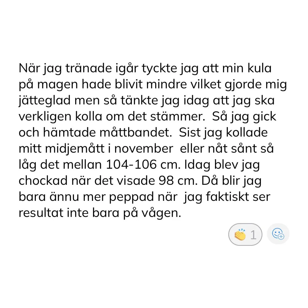 Meddelande från klient